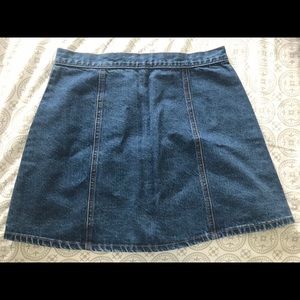 Denim skirt from Urban Outfitters